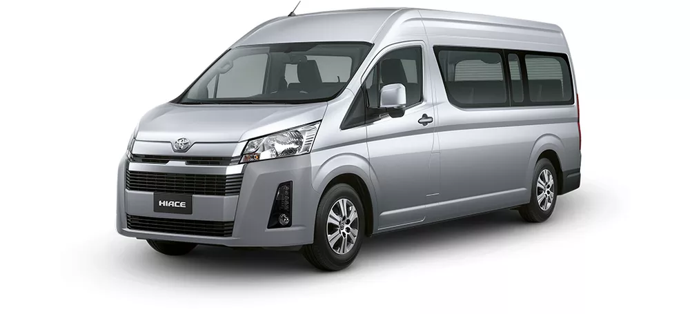 2020 Toyota Hiace 3.5L high roof commuter (13 seater)